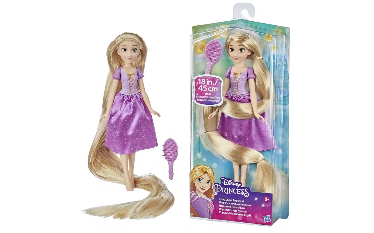 Disney Princess Lange Haren Rapunzel 45cm 4 Disney Princess Lange Haren Rapunzel 45cm - Afbeelding 2