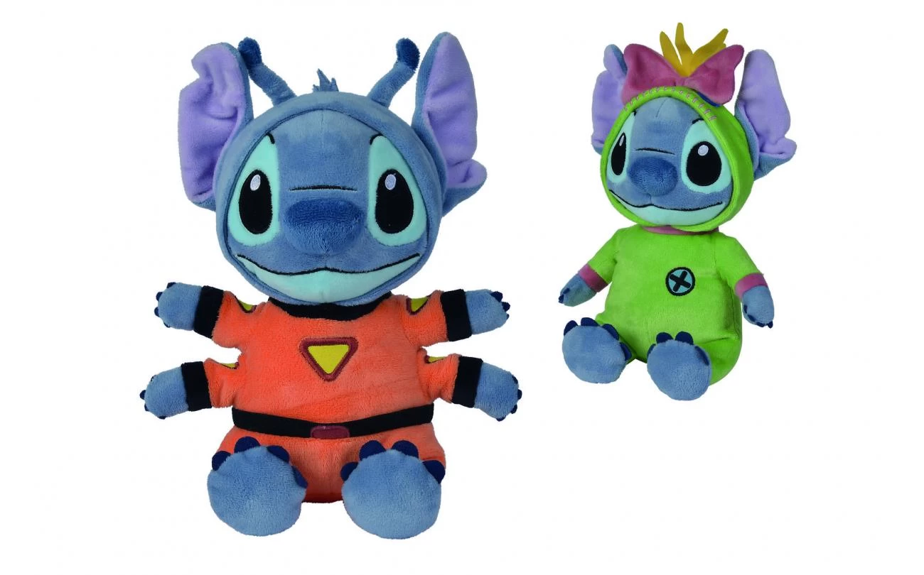Disney Stitch Space & Scrump 25cm 3 Disney Stitch Space & Scrump 25cm