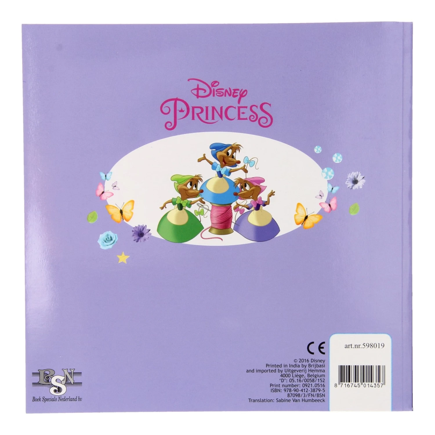 Disney Prinses Mandala Kleurboek 4 Disney Prinses Mandala Kleurboek - Afbeelding 2