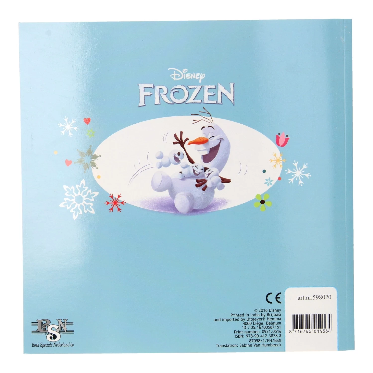 Disney Frozen Mandala Kleurboek 5 Disney Frozen Mandala Kleurboek - Afbeelding 3