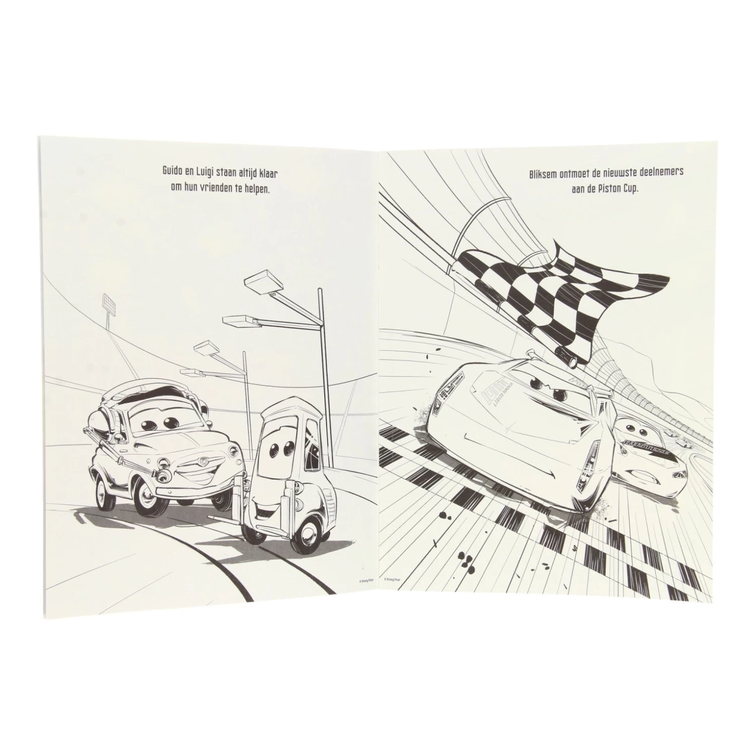 Disney Cars 3 Sticker- En Kleurboek 5 Disney Cars 3 Sticker- En Kleurboek - Afbeelding 3