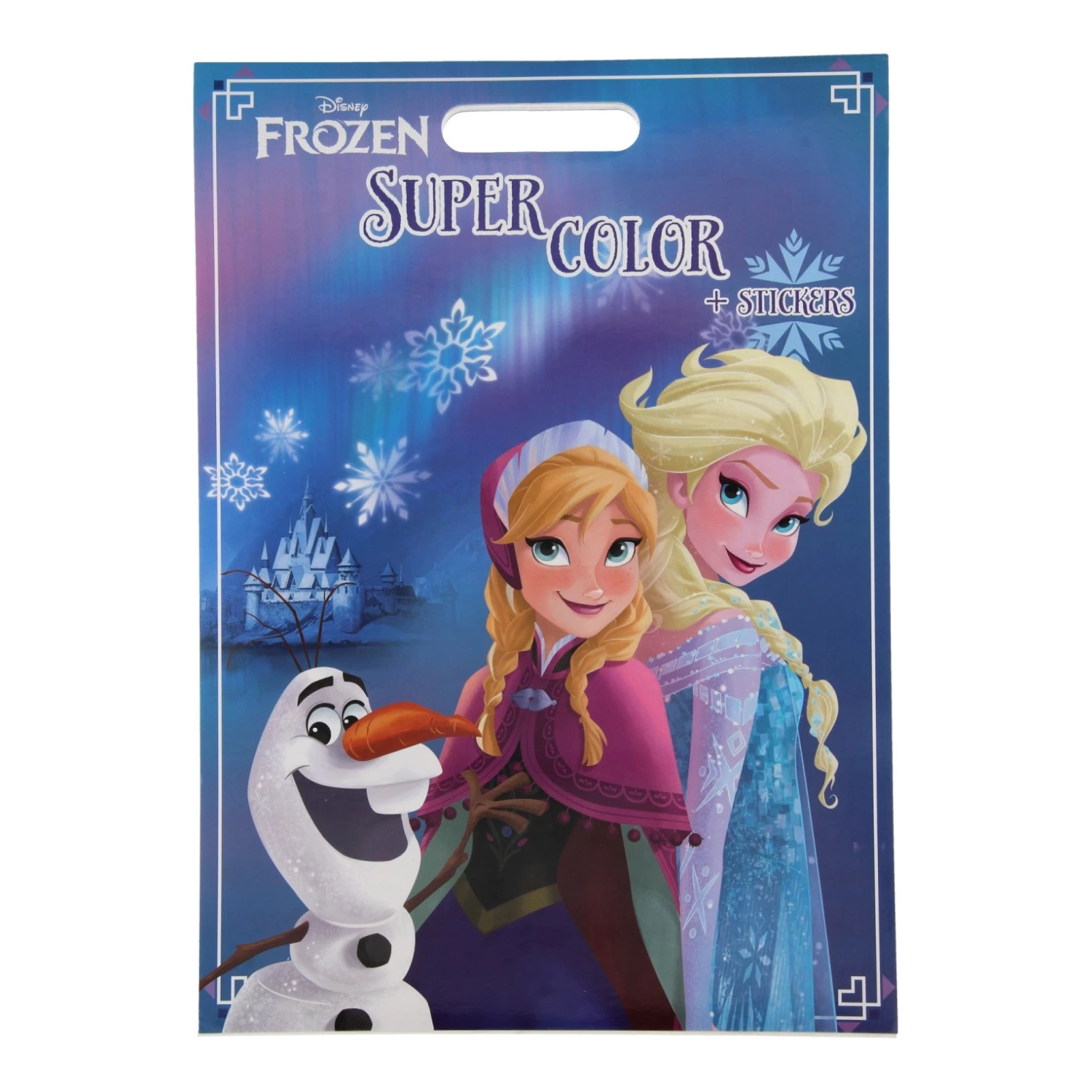 Disney Frozen Super Color Kleurboek XXL Met Stickers 3 Disney Frozen Super Color Kleurboek XXL Met Stickers