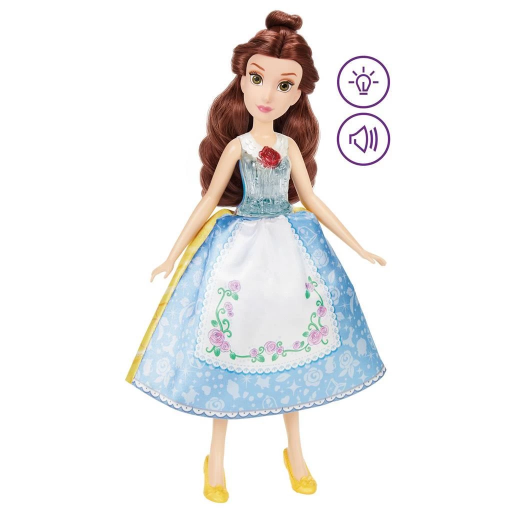 Disney Princess Spin And Switch Belle + Licht En Geluid 8 Disney Princess Spin And Switch Belle + Licht En Geluid - Afbeelding 6