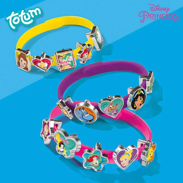 Disney Schuifarmbandjes Maken Princess Meisjes 21-delig 4 Disney Schuifarmbandjes Maken Princess Meisjes 21-delig - Afbeelding 2
