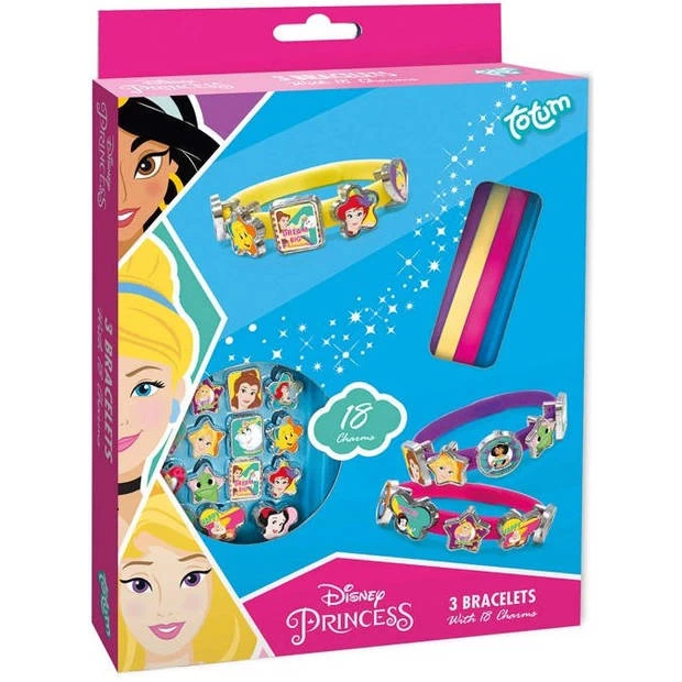 Disney Schuifarmbandjes Maken Princess Meisjes 21-delig 3 Disney Schuifarmbandjes Maken Princess Meisjes 21-delig