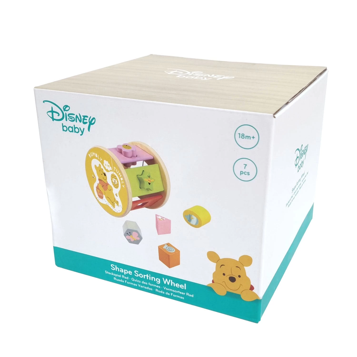 Disney Winnie De Poeh Vormenstoof Hout, 7dlg. 4 Disney Winnie De Poeh Vormenstoof Hout, 7dlg. - Afbeelding 2