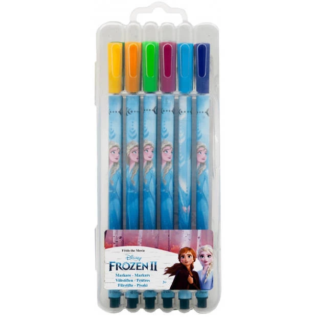 Disney Kleurstiften Frozen II Junior 12 Stuks 3 Disney Kleurstiften Frozen II Junior 12 Stuks
