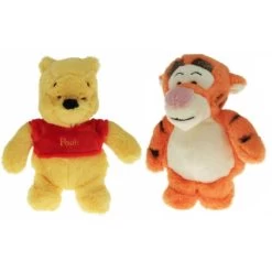 Disney Speelgoed Knuffels Set Van Winnie De Pooh En Tijgetje 18 Cm - Knuffeldier