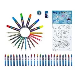 Disney Frozen 2 Kleurkoffer 51-delig -Disney 4043946305439 2