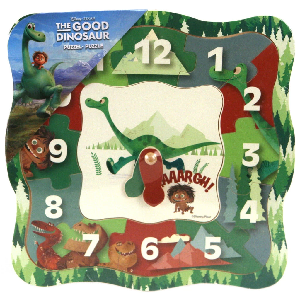 Disney Houten Puzzel Klok 13 Stukjes Assorti 6 Disney Houten Puzzel Klok 13 Stukjes Assorti - Afbeelding 4