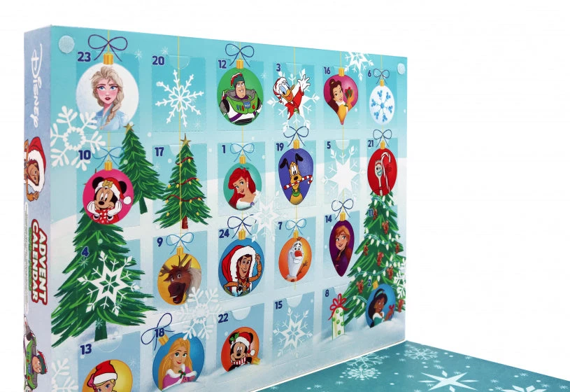 Disney Adventskalender Junior 39,2 Cm Karton Ijsblauw 28-delig 4 Disney Adventskalender Junior 39,2 Cm Karton Ijsblauw 28-delig - Afbeelding 2