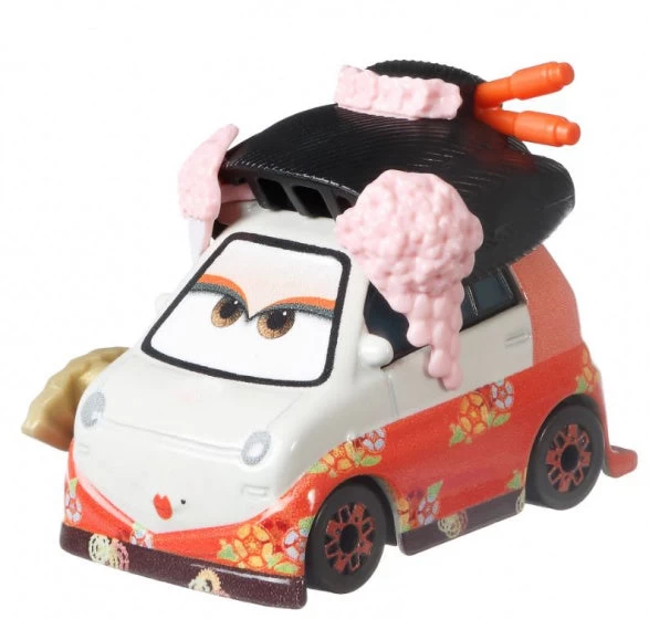 Disney Auto's Cars 3 Okuni & Shigeko 5 Cm Die-cast Rood/blauw - Afbeelding 3