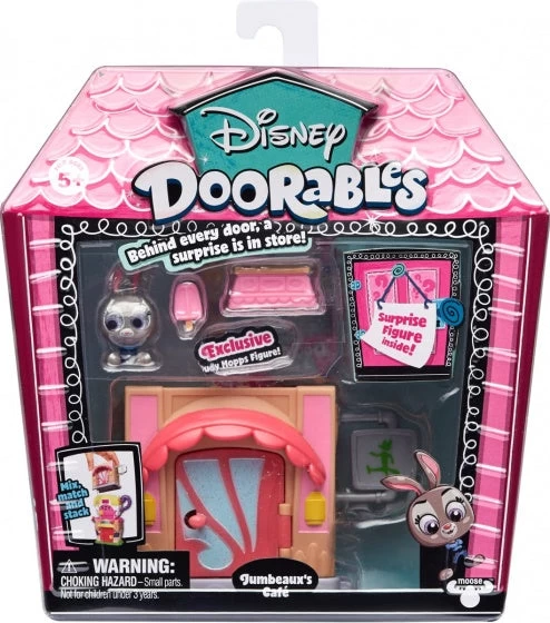 Disney Doorables - Jumbeaux's Café Junior Roze/grijs 4 Disney Doorables - Jumbeaux's Café Junior Roze/grijs - Afbeelding 2