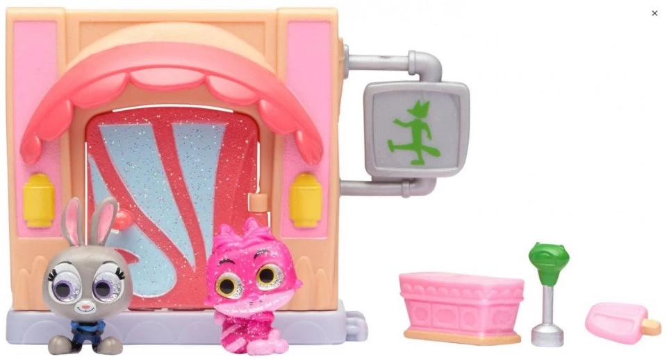 Disney Doorables - Jumbeaux's Café Junior Roze/grijs 5 Disney Doorables - Jumbeaux's Café Junior Roze/grijs - Afbeelding 3