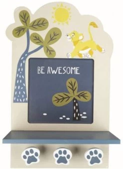 Disney Fotolijstje En Kapstok The Lion King 35,5 Cm Beige/blauw