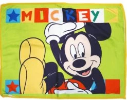 Disney Strandlaken Mickey Junior 40 X 30 Cm Katoen Groen
