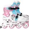 Disney Inline Skates Minnie Mouse Hardboot Wit/blauw Maat 34/37 -Disney disney inlineskates minnie mouse meisjes wit blauw 227828