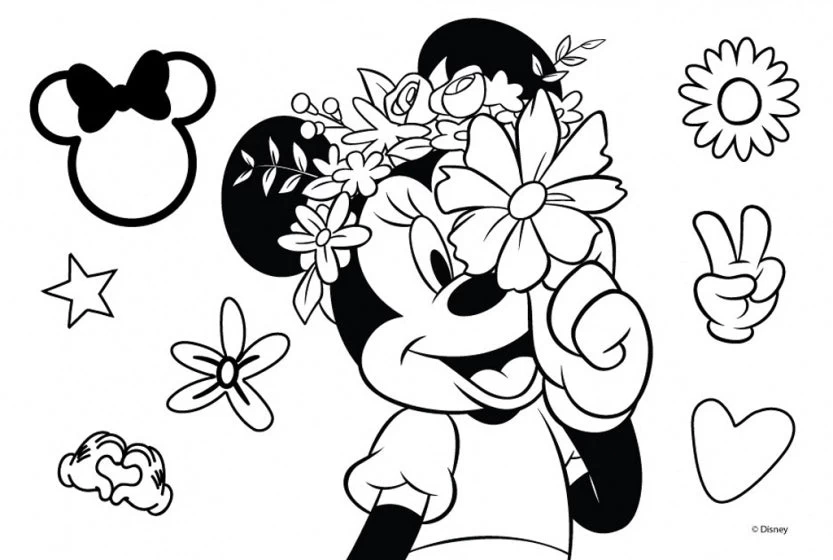 Disney Schetsboek Minnie Mouse 23 X 33 Cm Roze 6 Disney Schetsboek Minnie Mouse 23 X 33 Cm Roze - Afbeelding 4