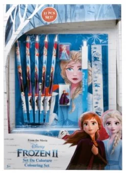 Disney Kleurset Frozen II Junior 22,5 X 32 Cm Papier 11-delig