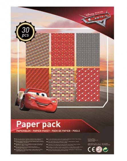 Disney Knutselset A4 Cars 21 X 29 Cm Papier 30 Stuks 3 Disney Knutselset A4 Cars 21 X 29 Cm Papier 30 Stuks