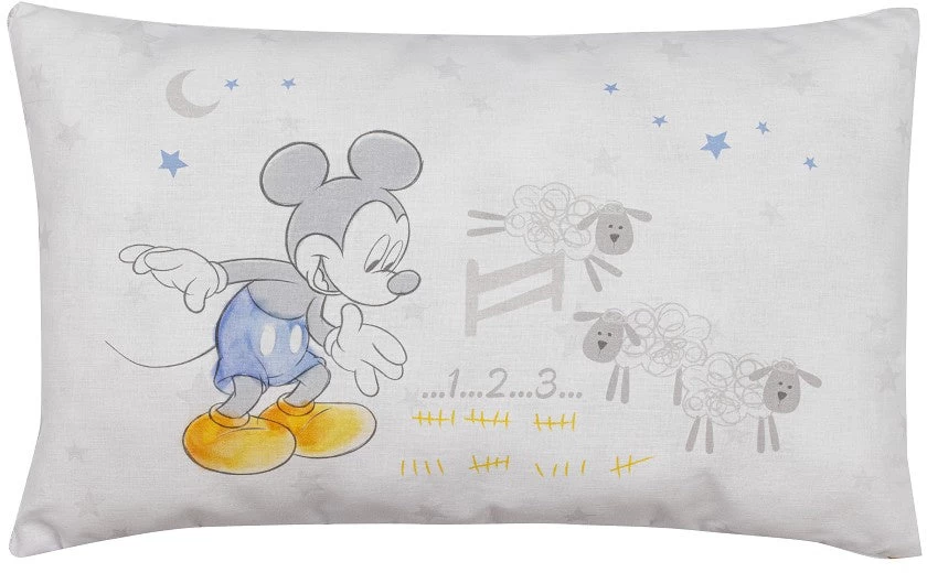 Disney Kussen Mickey Mouse Junior 41 X 24 X 3 Cm Katoen Blauw 3 Disney Kussen Mickey Mouse Junior 41 X 24 X 3 Cm Katoen Blauw