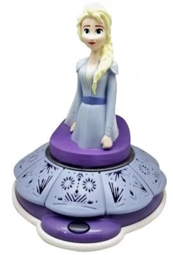Disney Nachtlamp Frozen Elsa Led Meisjes Blauw