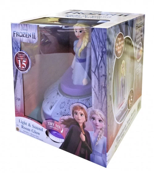 Disney Nachtlamp Frozen Elsa Led Meisjes Blauw 4 Disney Nachtlamp Frozen Elsa Led Meisjes Blauw - Afbeelding 2