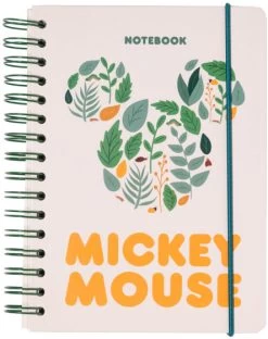 Disney Notitieboek Micky Mouse Hardcover A5 14,8 X 21 Cm Wit