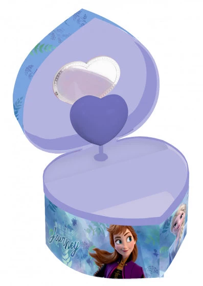 Disney Sieradenkist Frozen II Meisjes Karton Blauw 4 Disney Sieradenkist Frozen II Meisjes Karton Blauw - Afbeelding 2