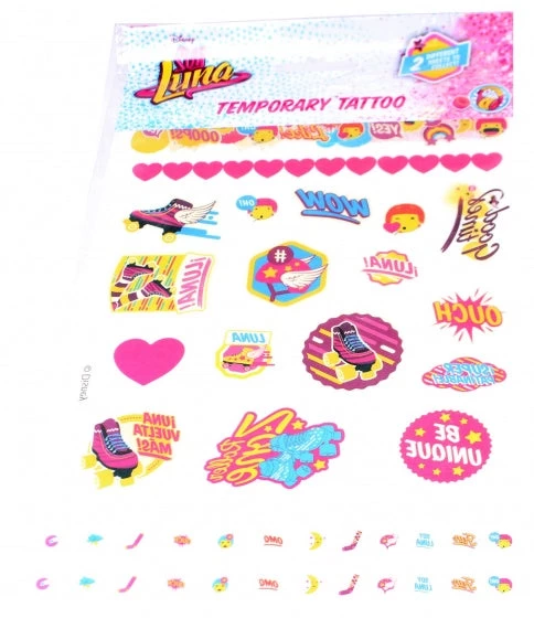Disney Soya Luna Tattoos 1 Vel 3 Disney Soya Luna Tattoos 1 Vel