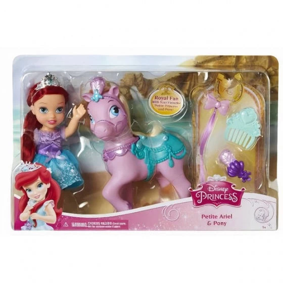 Disney Speelset Ariel En Pony Meisjes Blauw/roze 5-delig 4 Disney Speelset Ariel En Pony Meisjes Blauw/roze 5-delig - Afbeelding 2