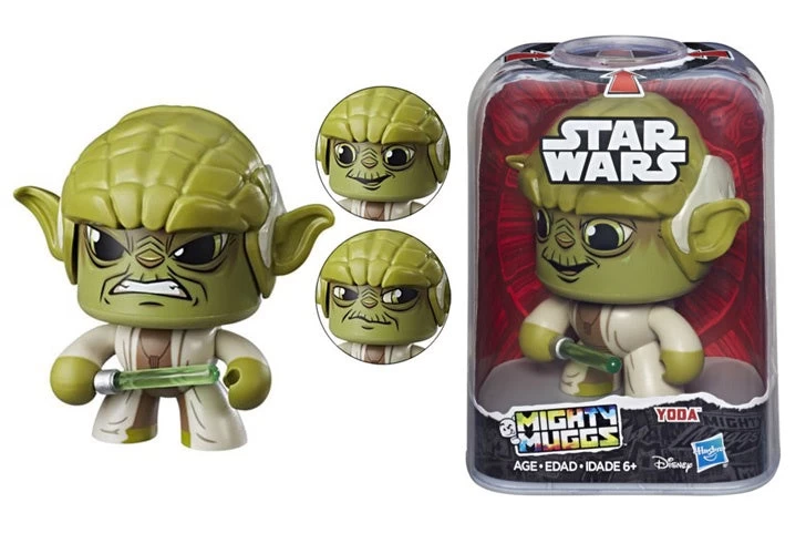 Disney Star Wars Mighty Muggs Yoda 9,5 Cm 4 Disney Star Wars Mighty Muggs Yoda 9,5 Cm - Afbeelding 2