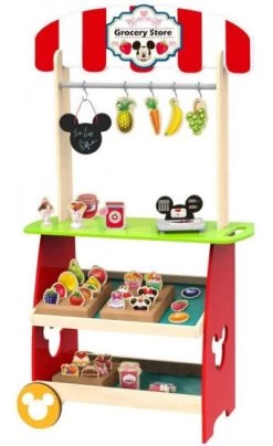 Disney Supermarkt Mickey Mouse Meisjes 100 Cm Hout Rood