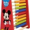 Disney Telraam Mickey Mouse 32 X 26,5 Cm Hout Rood -Disney disney telraam mickey mouse 32 cm hout 425713 1593434436 1