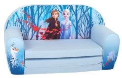 Disney Sofa Uitklapbaar Frozen 42 X 77 Cm Polykatoen Blauw