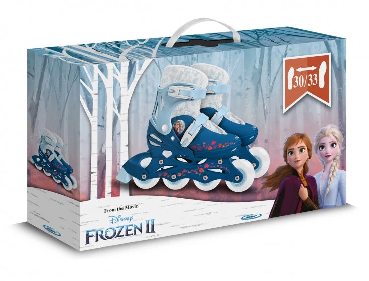 Disney Inline Skates Frozen 2 Hardboot Wit/blauw Maat 30-33 - Afbeelding 2
