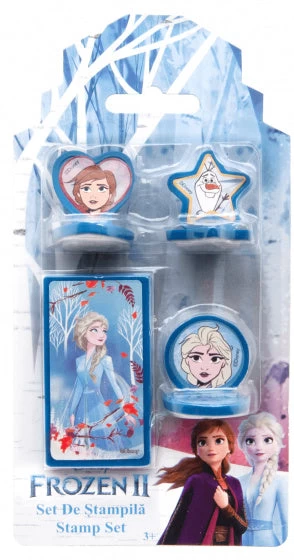 Disney Stempelset Meisjes Blauw/wit 4-delig 3 Disney Stempelset Meisjes Blauw/wit 4-delig