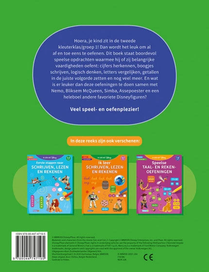 Disney Leuke Schrijf-, Lees- En Telspelletjes 4-5 Jaar 4 Disney Leuke Schrijf-, Lees- En Telspelletjes 4-5 Jaar - Afbeelding 2