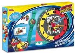 Disney Leerklok-set Mickey Mouse Junior Rubber 3-delig