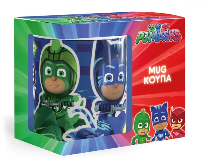 Disney Mok Koyna PJ Masks Jongens 325 Ml Keramiek Blauw - Afbeelding 3